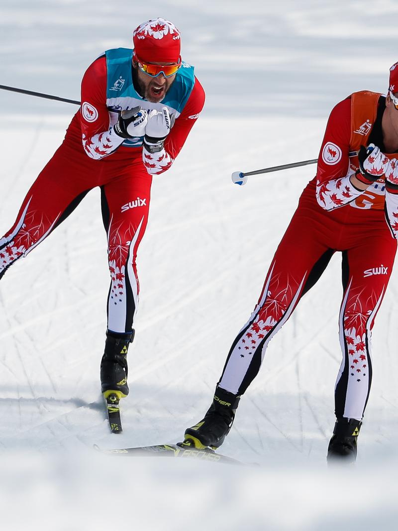 male Para Nordic skier Brian McKeever