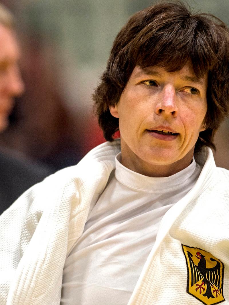 female Para judoka Ramona Brussig