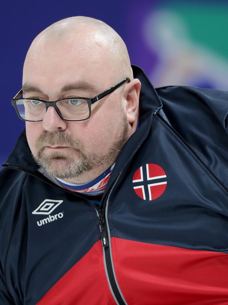 male wheelchair curler Ole Fredrik Syversen