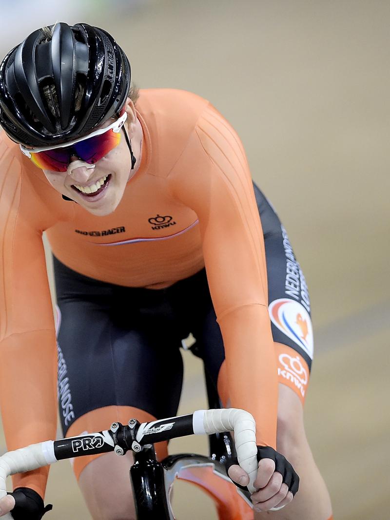 female Para cyclist Alyda Norbruis