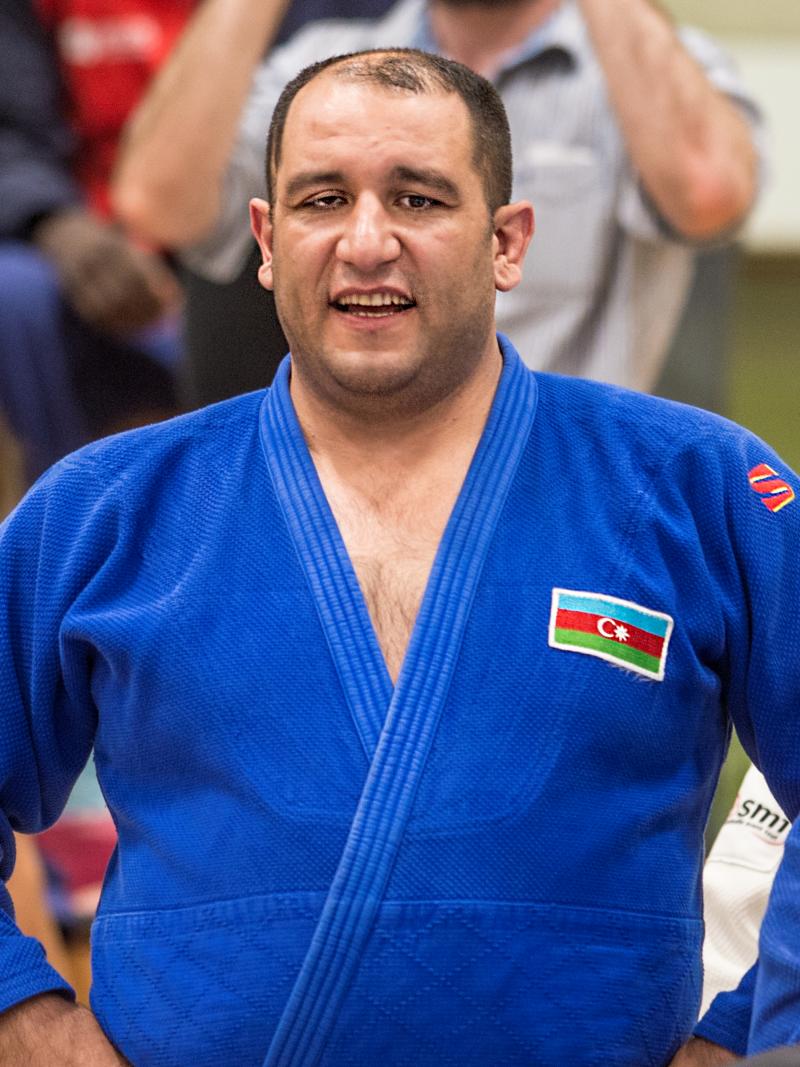 male judoka Ilham Zakiyev