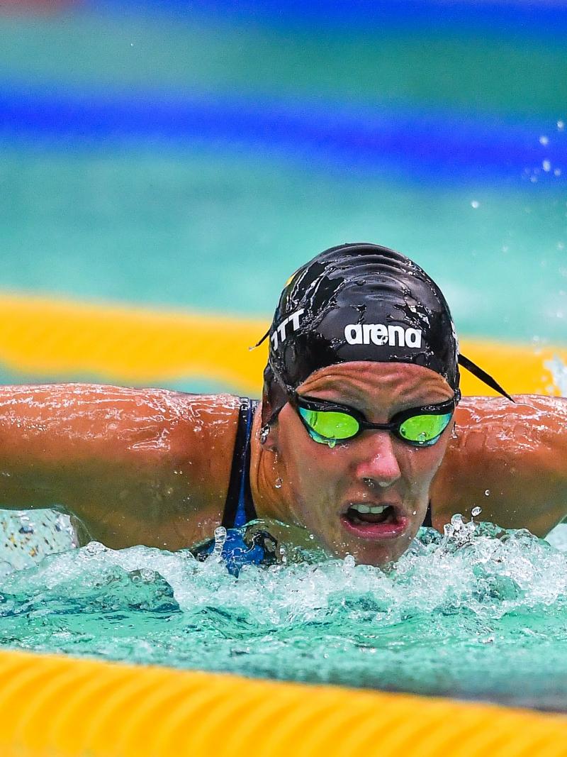 Germany’s Verena Schott at the Dublin 2018 European World Para Swimming Championships