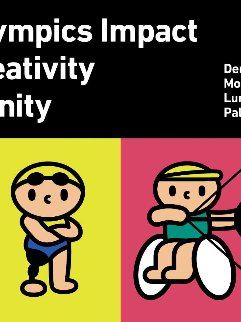 Drawings of Para athletes