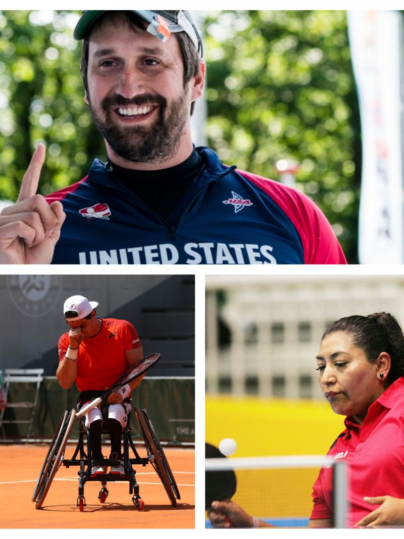 Collage of photos featuring Benjamin Thompson, Gustavo Fernandez, Stefan Daniel, Luis Flores and Martha Verdin