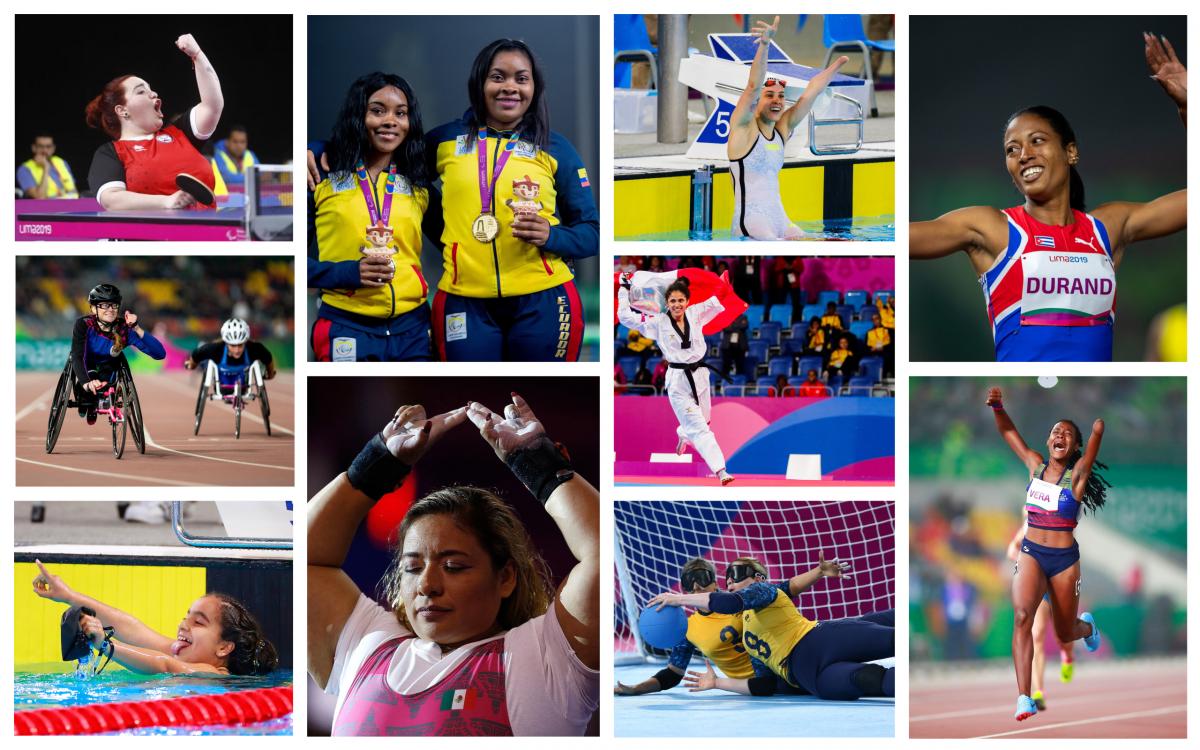 Photos of ten female athlete nominated as Lima 2019's Best Female Athlete