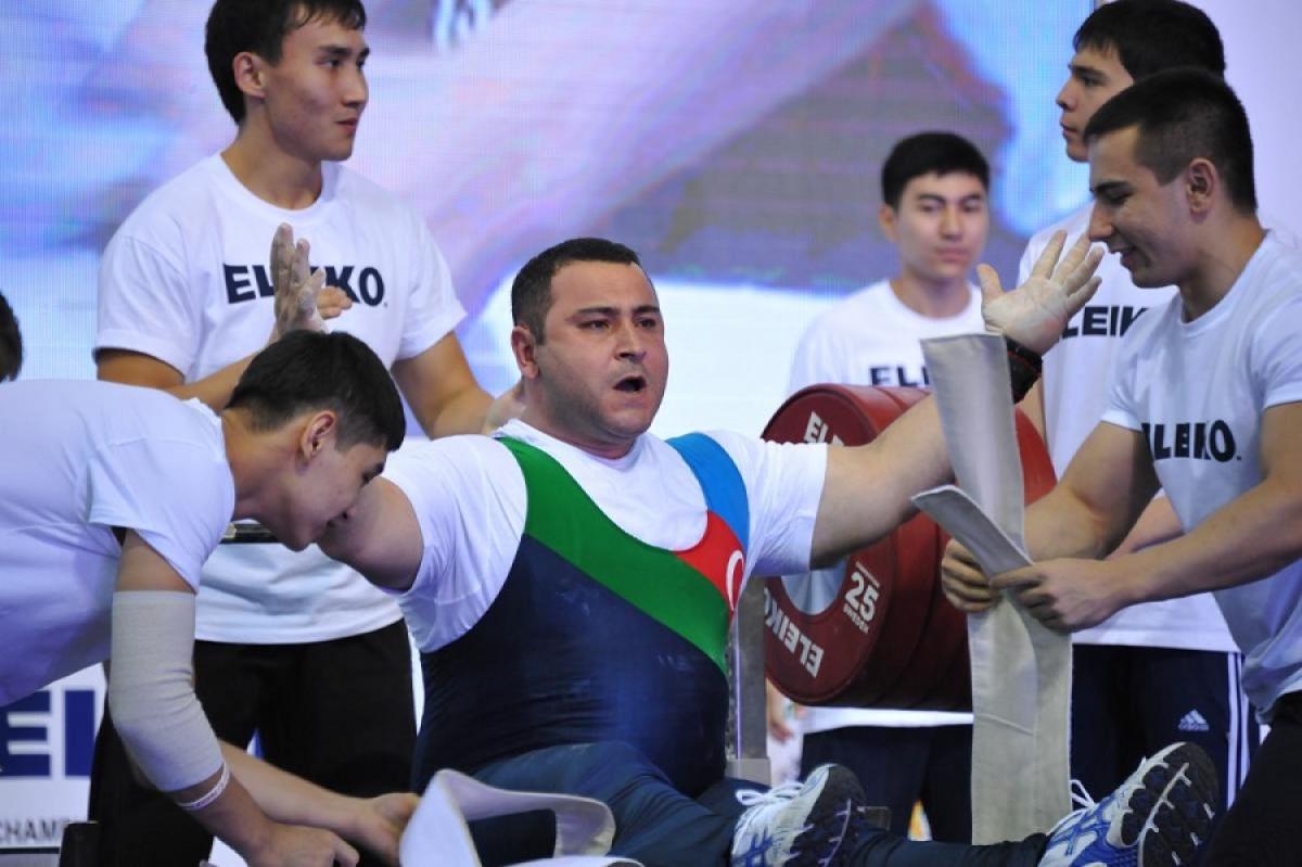 Elshan Huseynov, Powerlifting, Azerbaijan, Almaty 2015