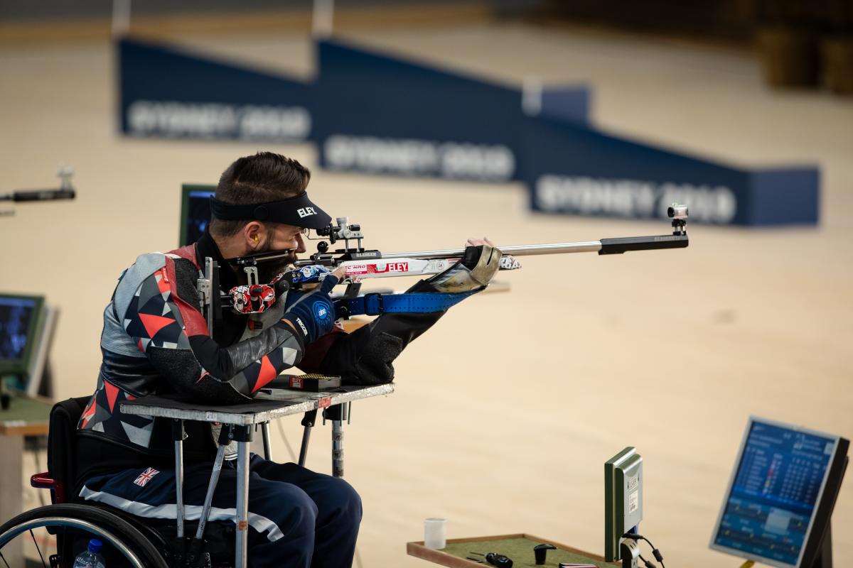 Matt Skelhon during a competition