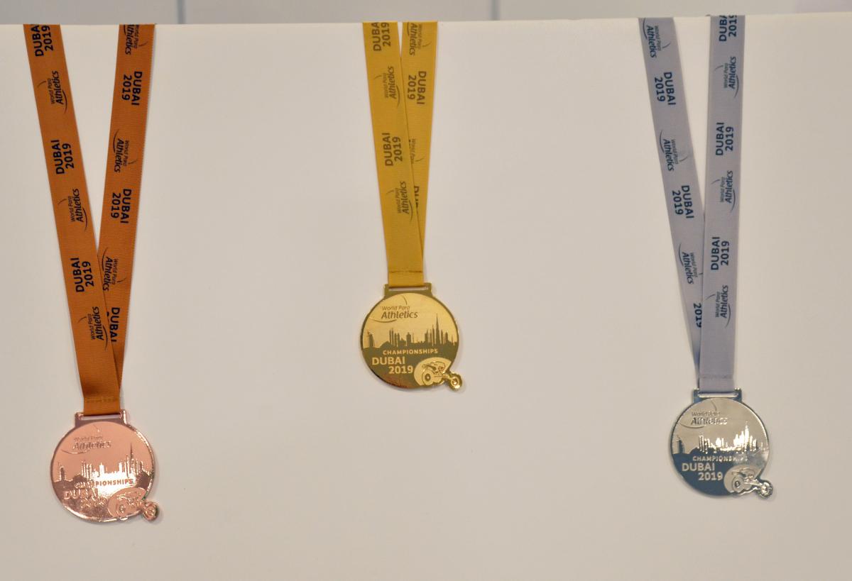 Dubai 2019 medals unveiled 