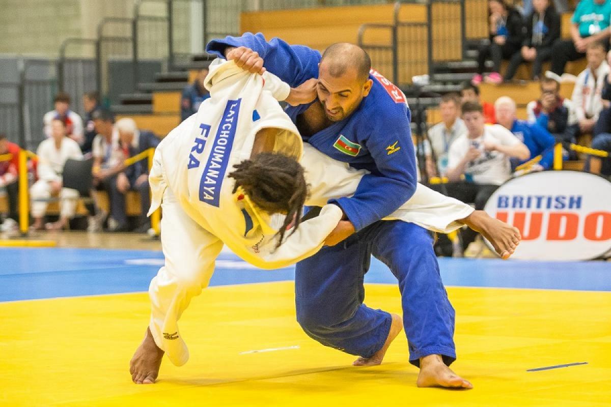 Azerbaijani judoka Rovshan Safarov 