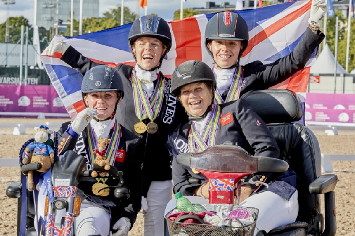 Great Britain remain unbeaten in major Para equestrian competition after winning the European title in Gothenburg.