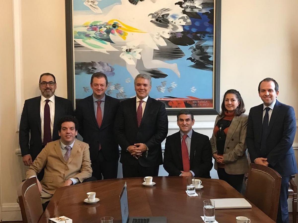 IPC President Andrew Parsons meets Colombian President Ivan Duque