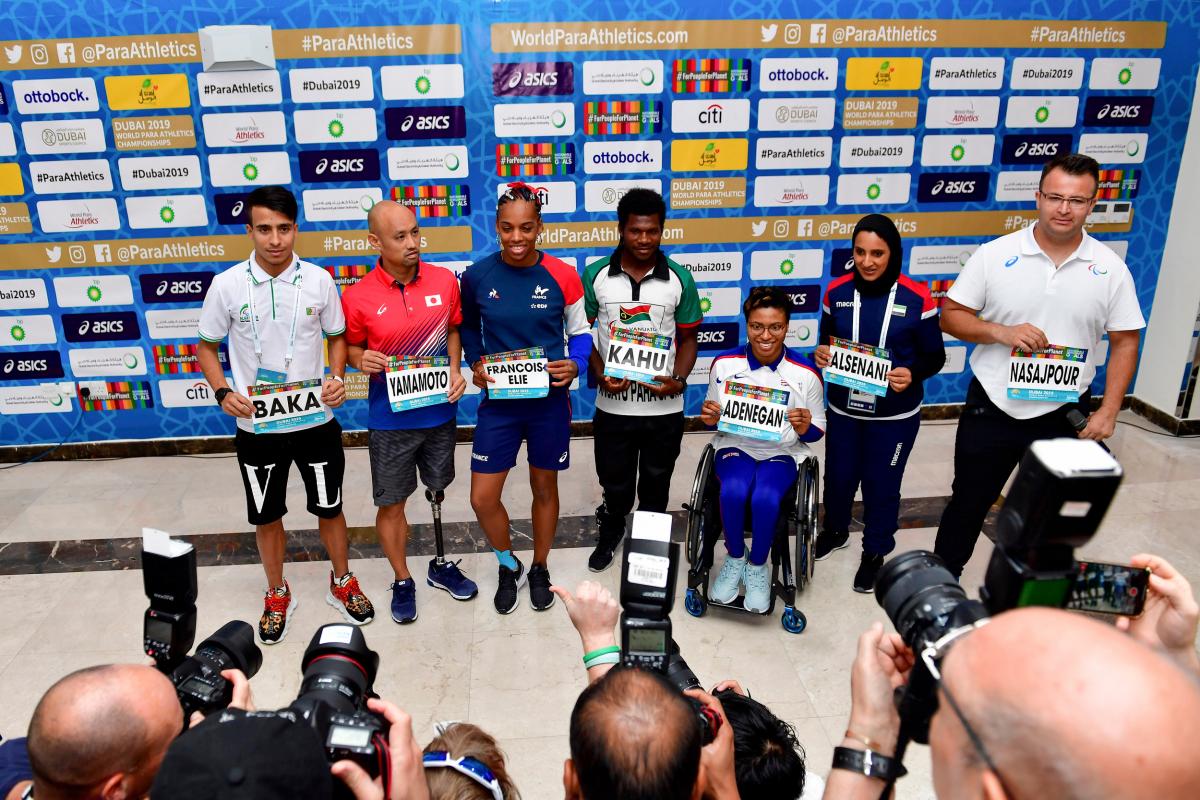 Dubai 2019 top athletes press conference