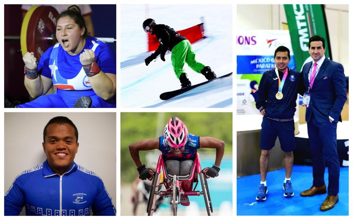 Five athletes nominated for Americas Athlete of the Month