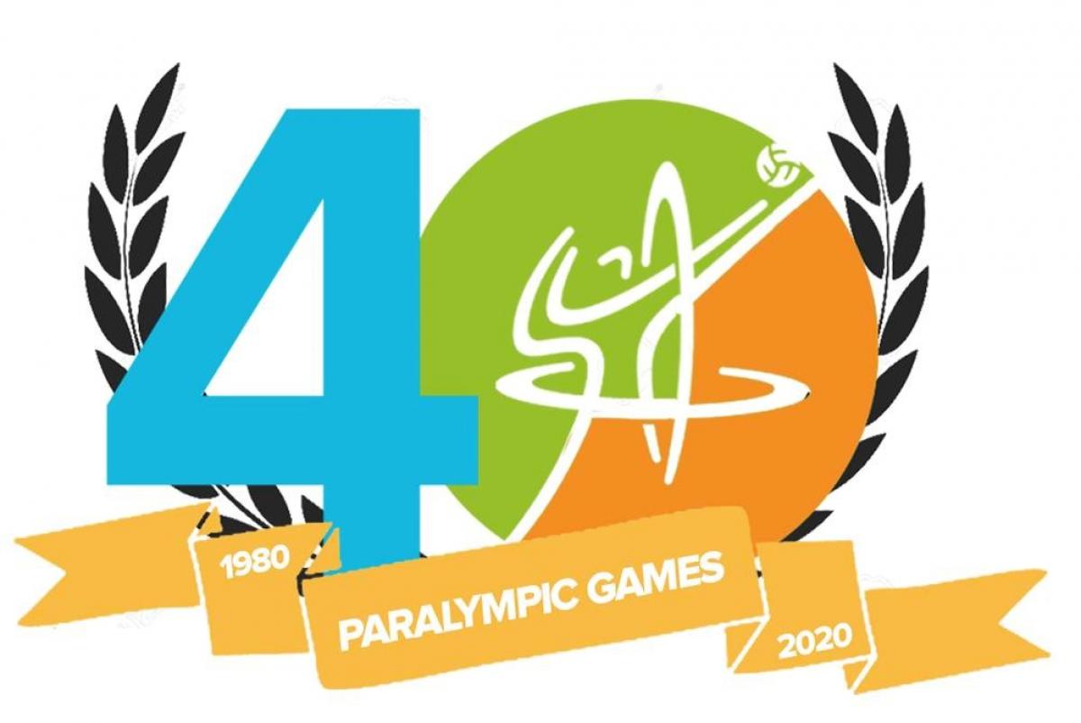 40th anniversary logo for World ParaVolley