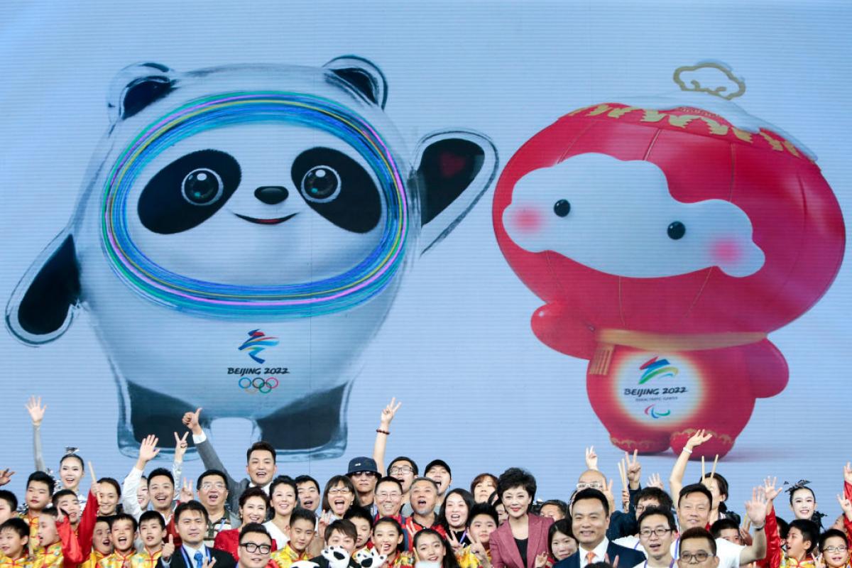 Mascots of the 2022 Olympic and Paralympic Winter Games