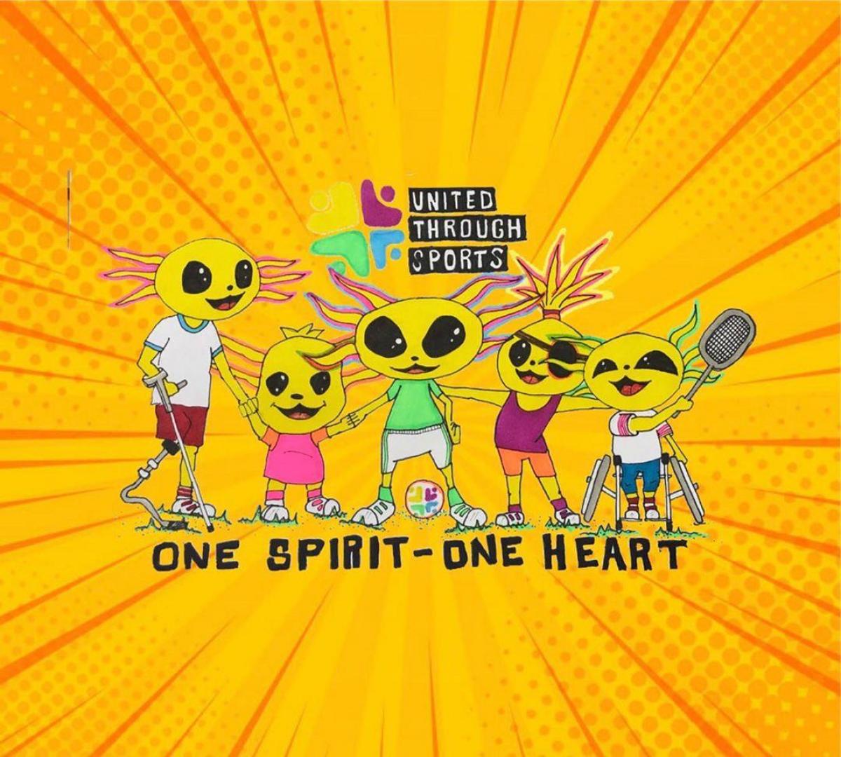 Graphic of mascots