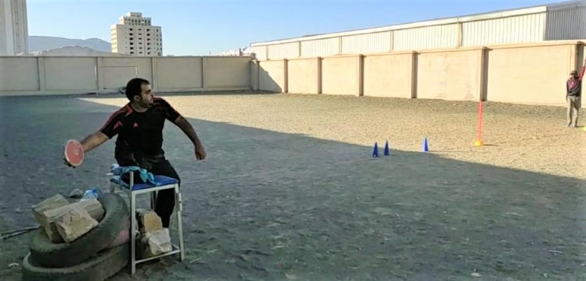 Yemen's Para athlete Naseb Fateh Mohammed Al Raoad