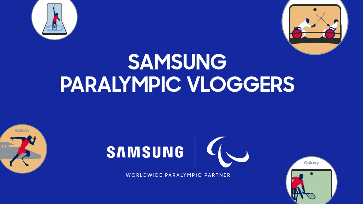 Graphic for Samsung Paralympic Vlogger