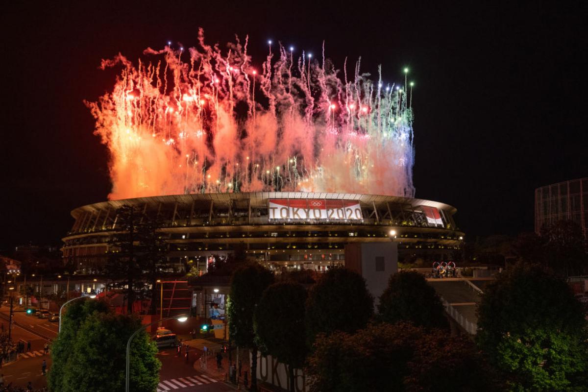 Closing Ceremony of the Tokyo2020 Games