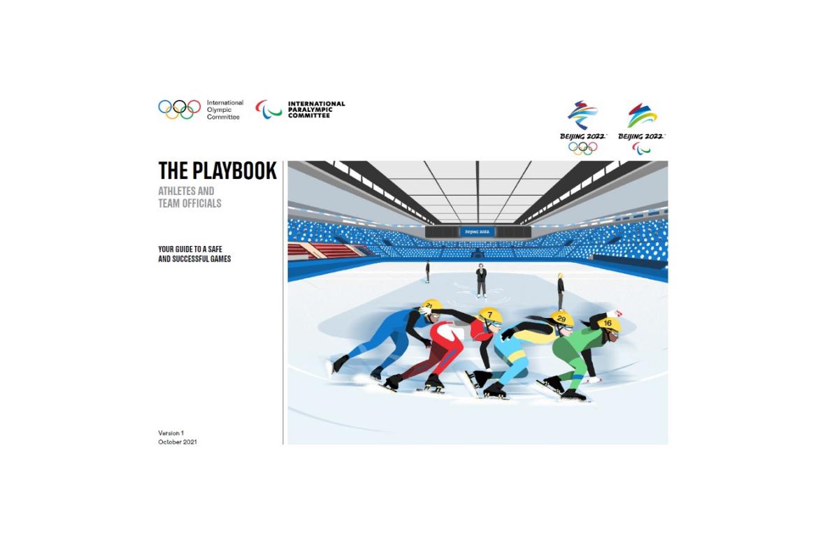 Beijing 2022 Playbook_Athletes and Team Officials cover page