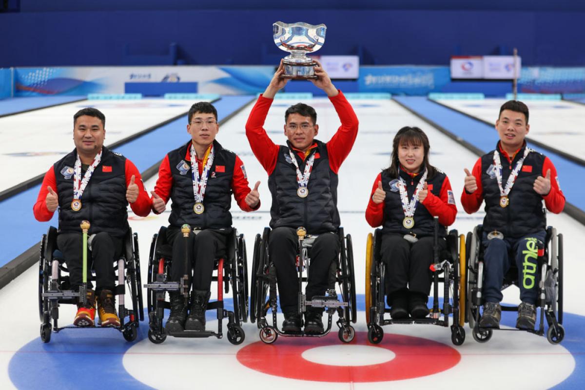 China Wheelchair Curling