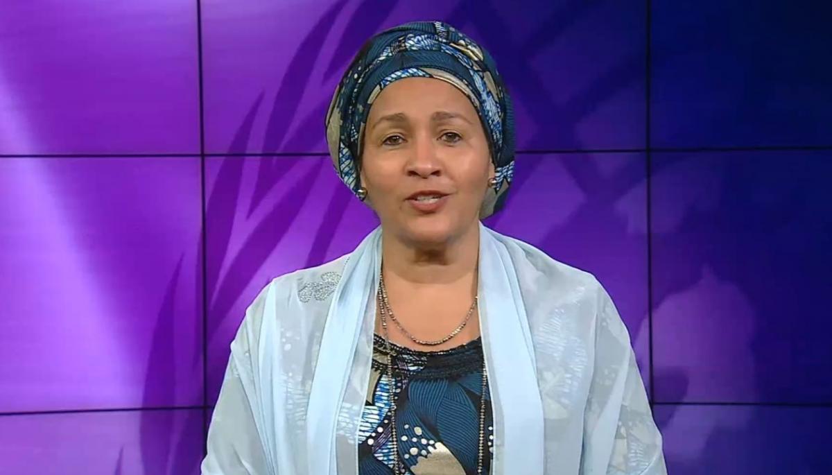 Amina J. Mohammed,  UN Deputy Secretary General addressing at the 2021 Inclusion Summit.