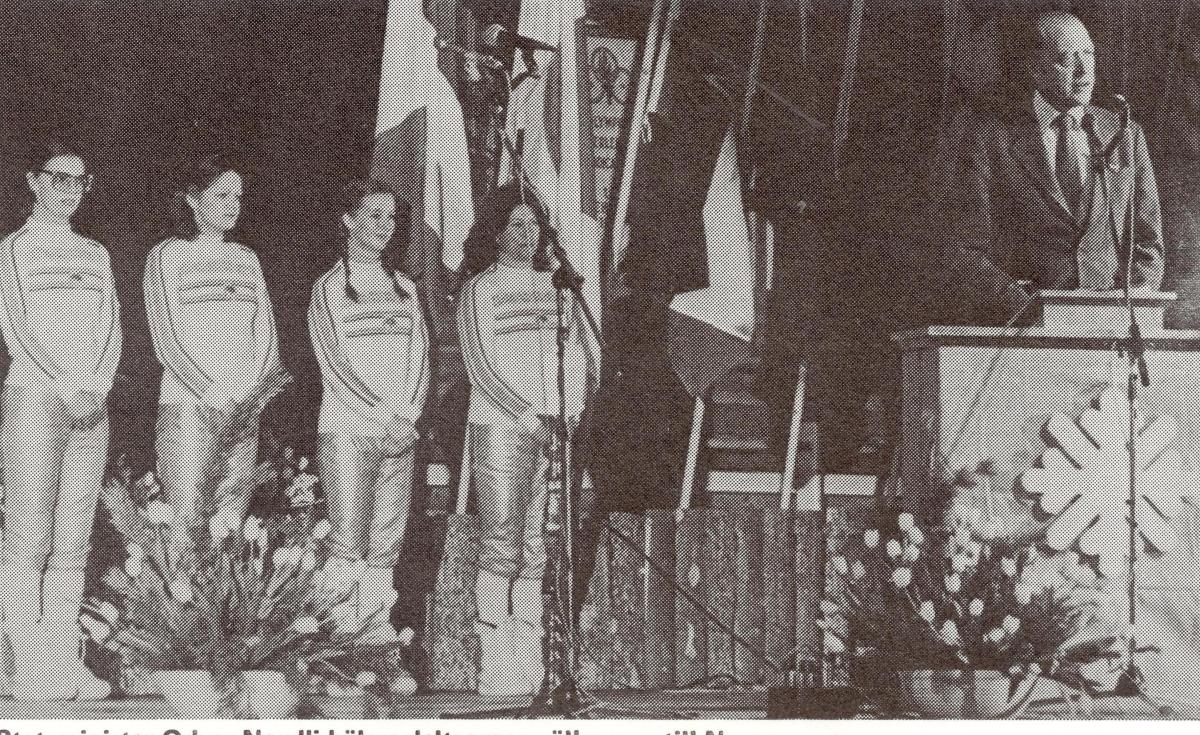 A file image of the Tignes-Albertville 1992 Paralympic Winter Games Opening Ceremony.