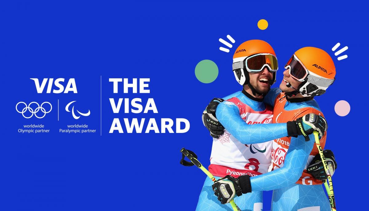 Team Visa Award banner