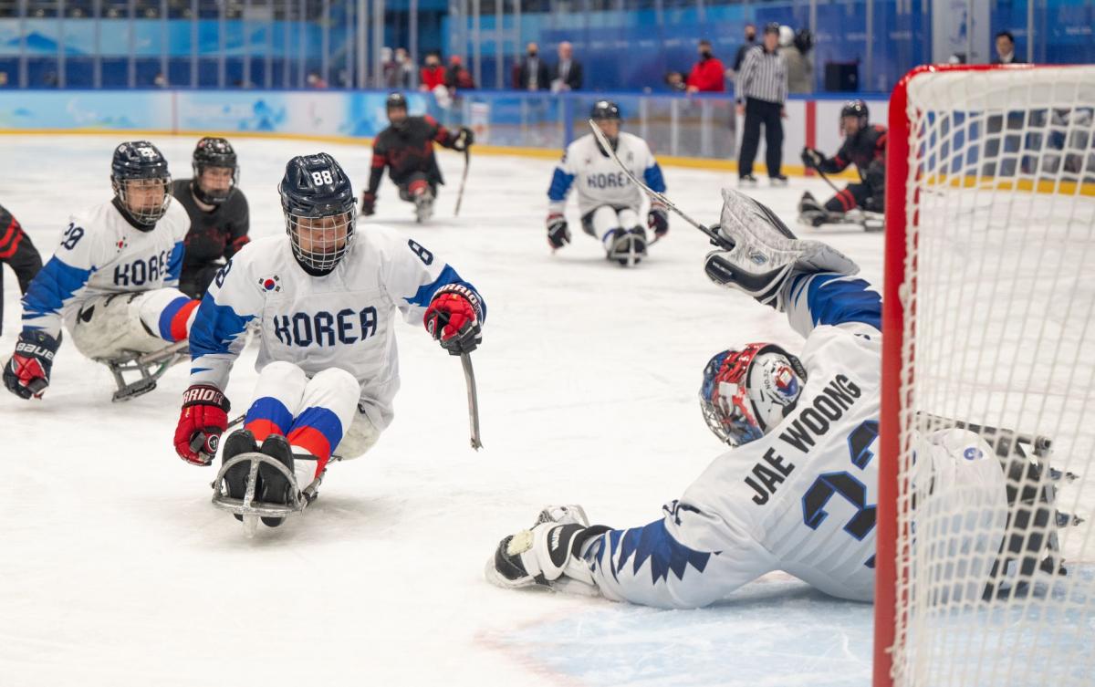 Coach Kim Tae-ho has helped South Korea win their first Paralympic medal at PyeongChang 2018 Games before claiming a fourth place at the Winter Paralympics in Beijing. 