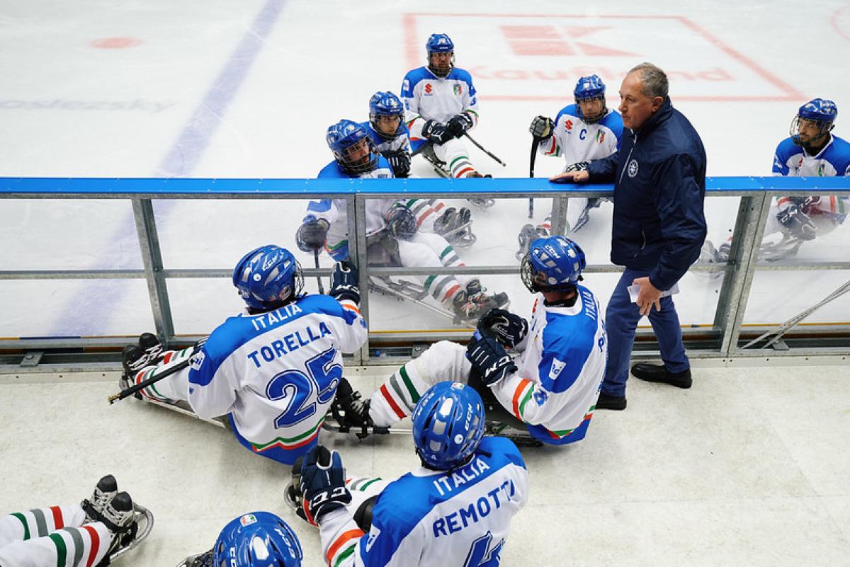 Retired coach Massimo Da Rin has guided Italy the team to five Paralympic appearances, two top-five finishes at the World Championships, and a European title in 2011.