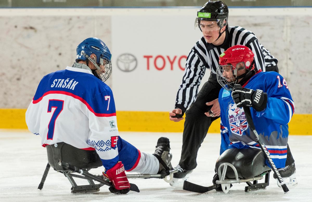 Team Great Britain in action in a B-Pool World Championships game in Berlin in 2019. 