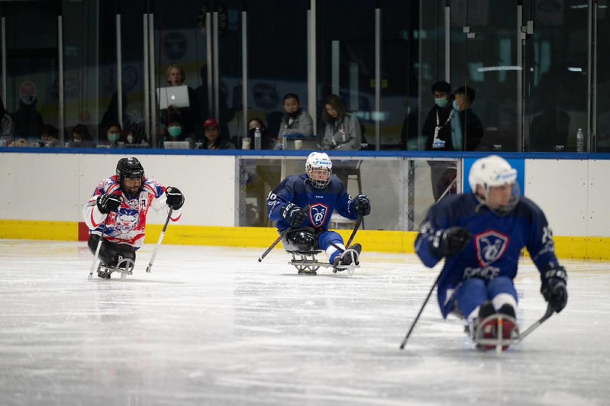 Great Britain outscored their opponents throughout the Bangkok 2022 World Para Ice Hockey C’ships to advance to the B-Pool.