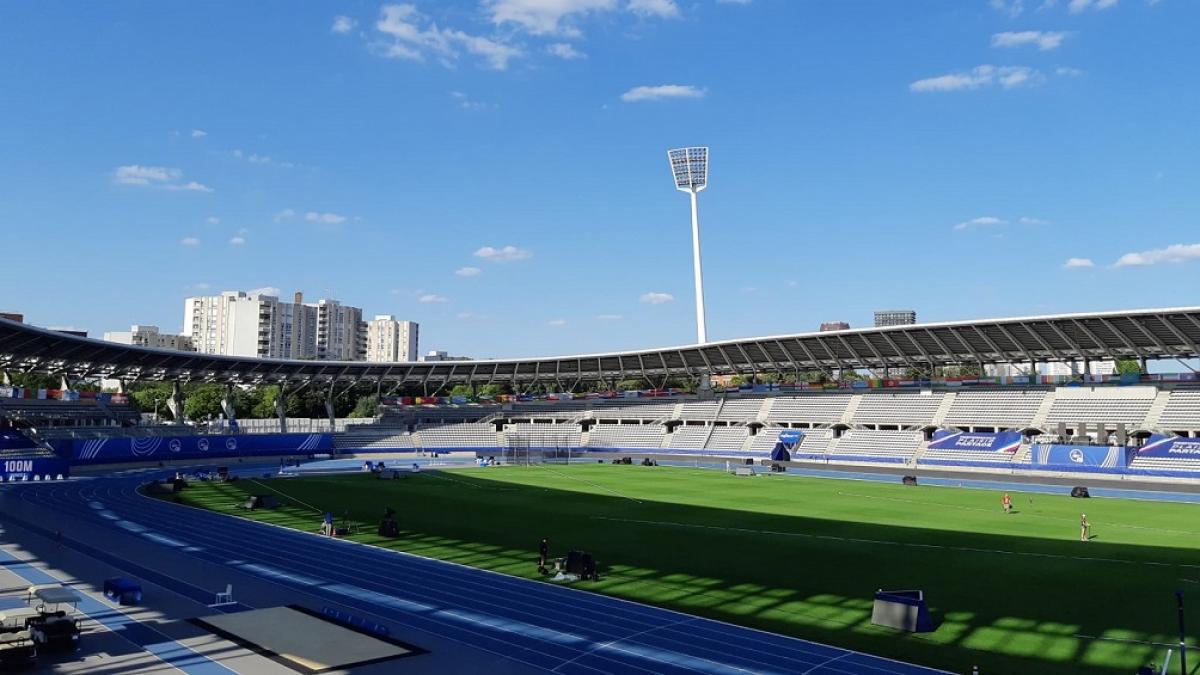 An image of the Charlety Stadium in Paris