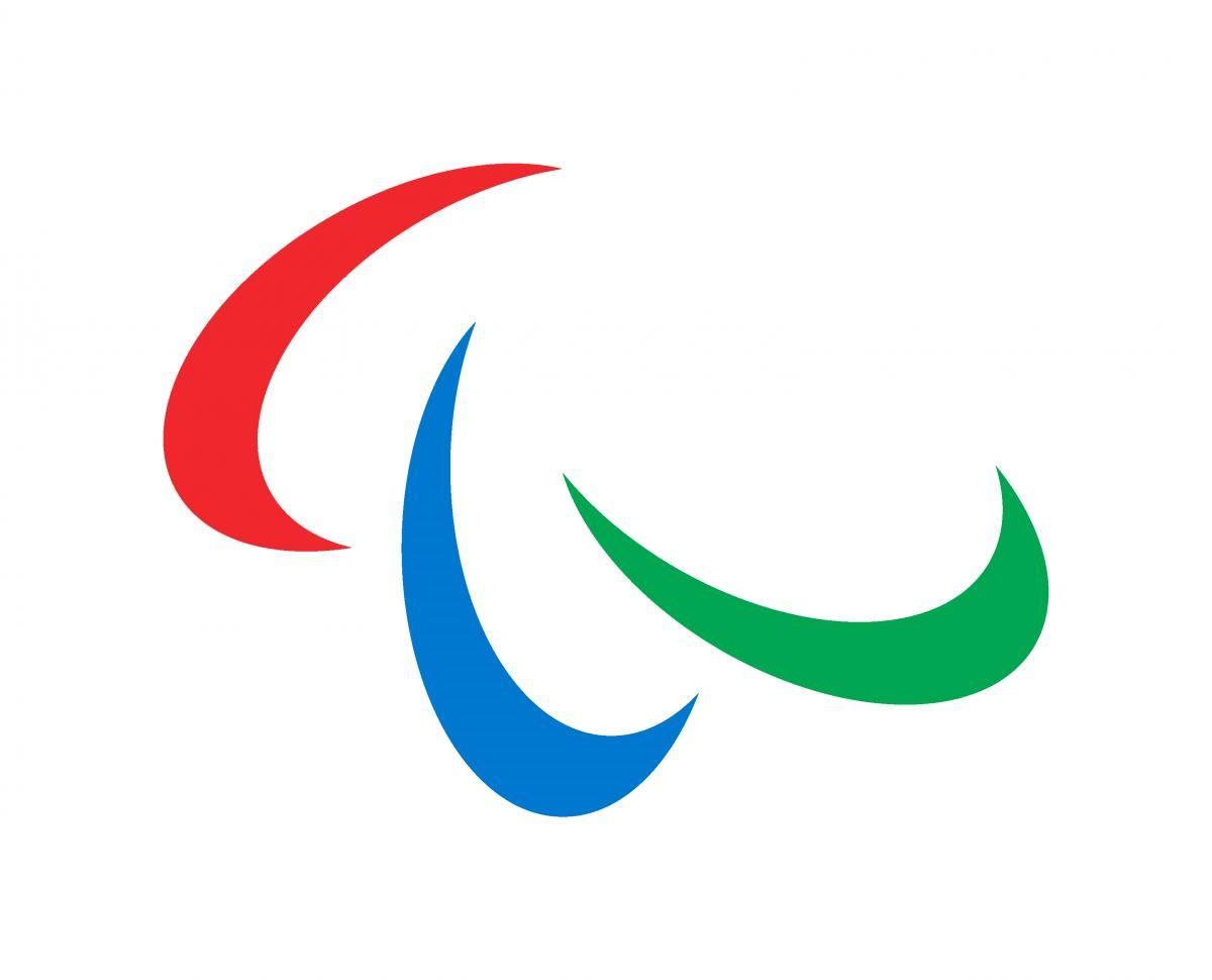 The logo of IPC's Three Agitos