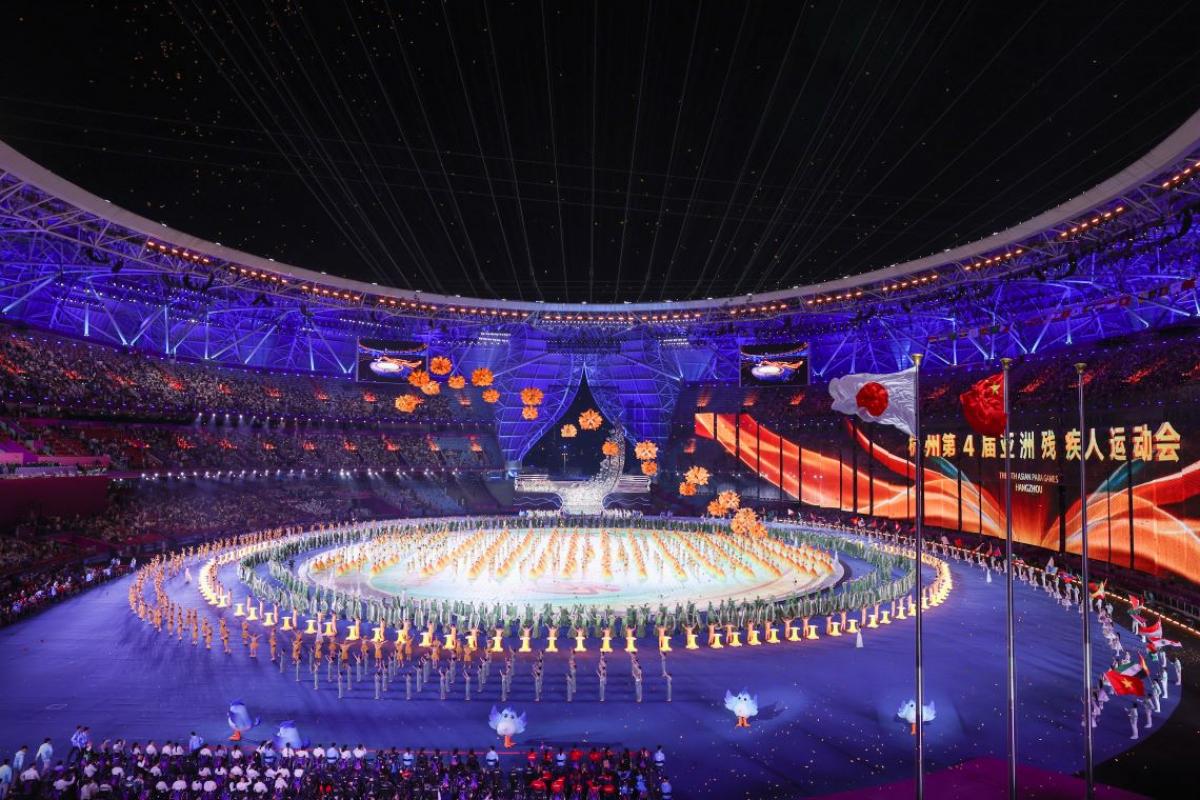 Asian Para Games closing ceremony in Hangzhou