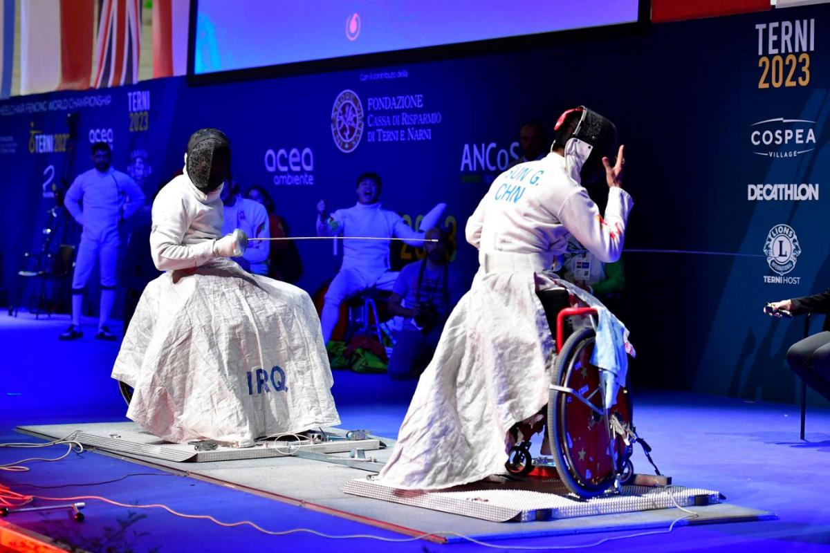 Iraq brought the surprise of the World Championships against China and won the gold.
