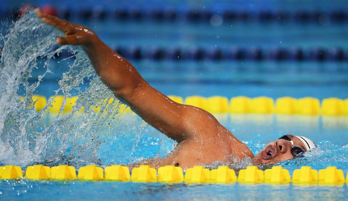 Jesus Hernández has won gold medals in the Paralympics and in the World Championships. 