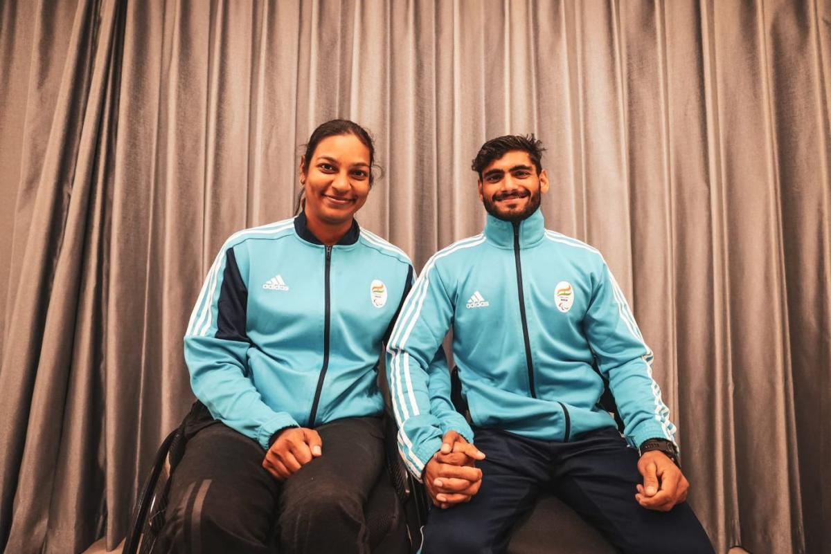 Prachi Yadav and Manish Kaurav, wife and husband, won medals in Para canoe for India during the Para Asian Games in Hangzhou 2022.