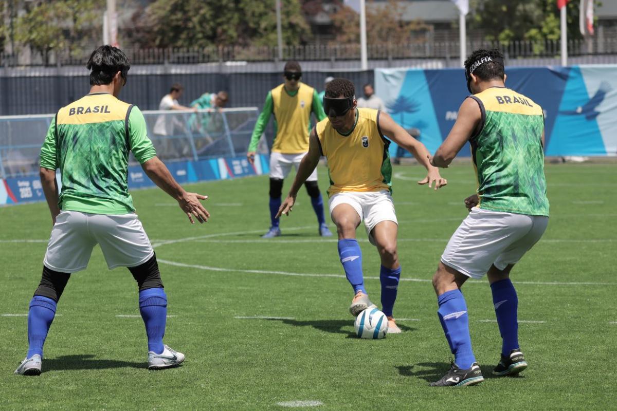 Brazil blind football