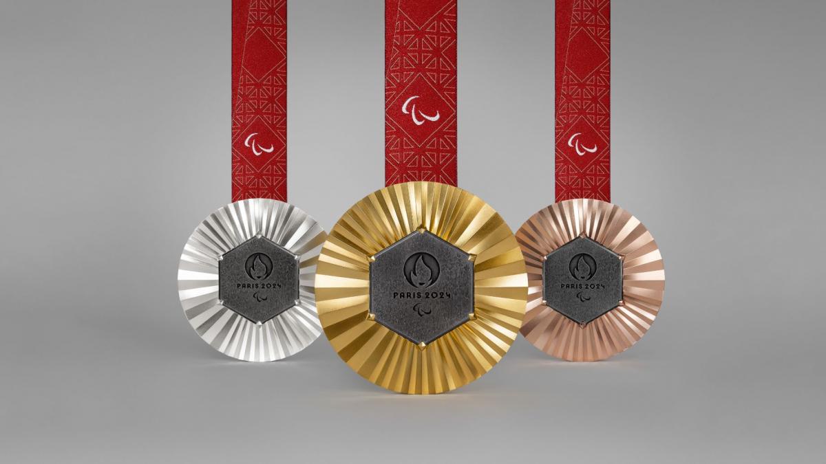 Medals from the Paris 2024 Paralympics