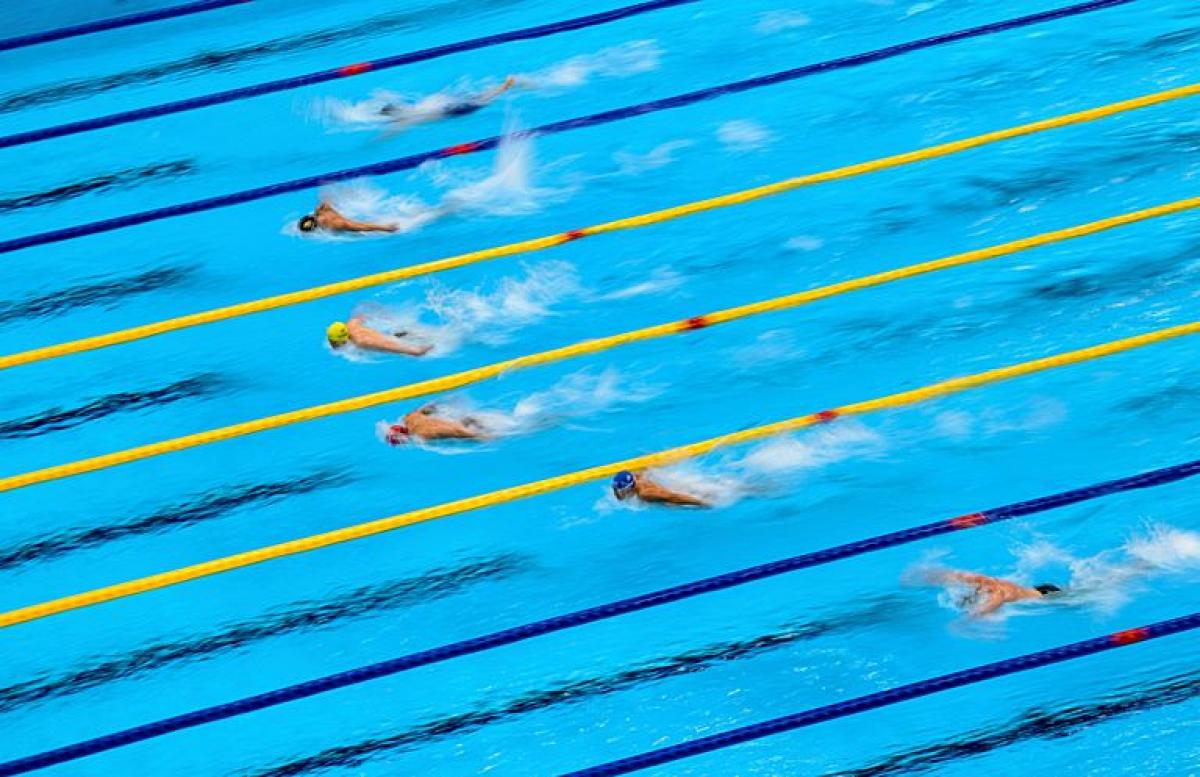 Six Para swimmers compete at the Tokyo 2020 Paralympic Games. 