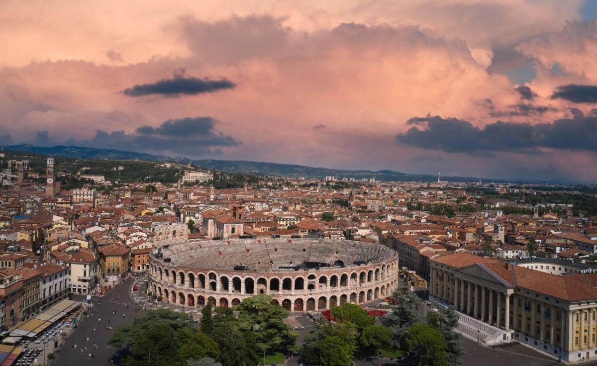 Photograph shows the Arena di Verona, which will stage the Opening Ceremony of the Milano Cortina 2026 Paralympic Winter Games,