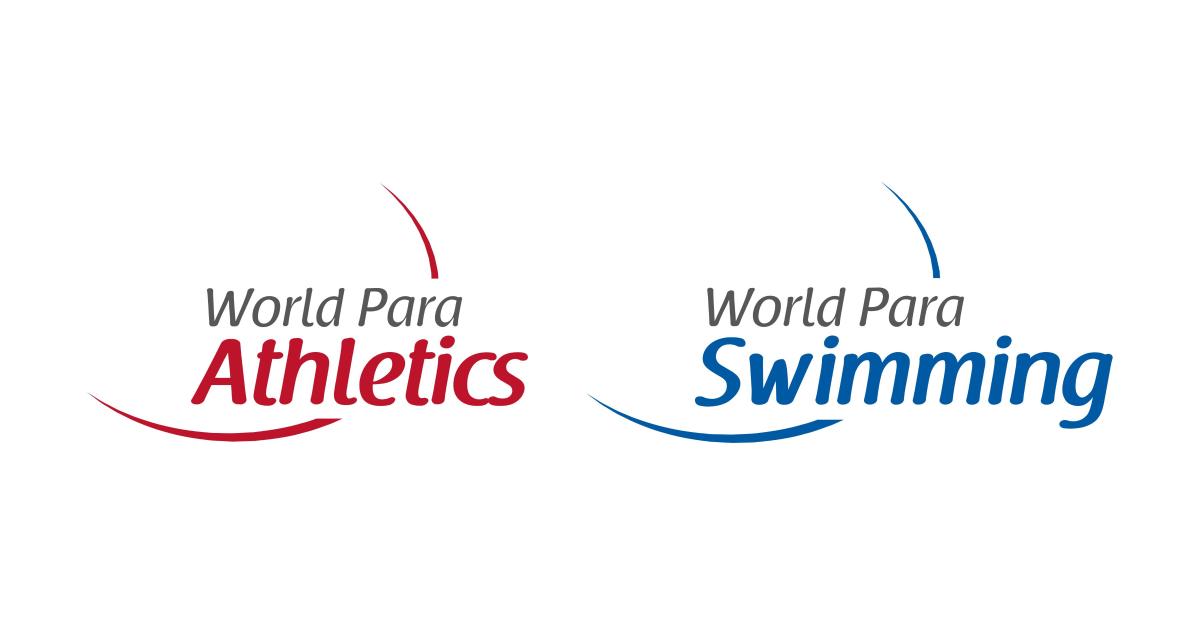World Para Athletics and World Para Swimming wordmarks