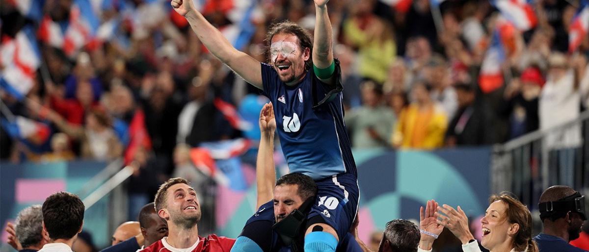 Villeroux remembers France’s blind football gold