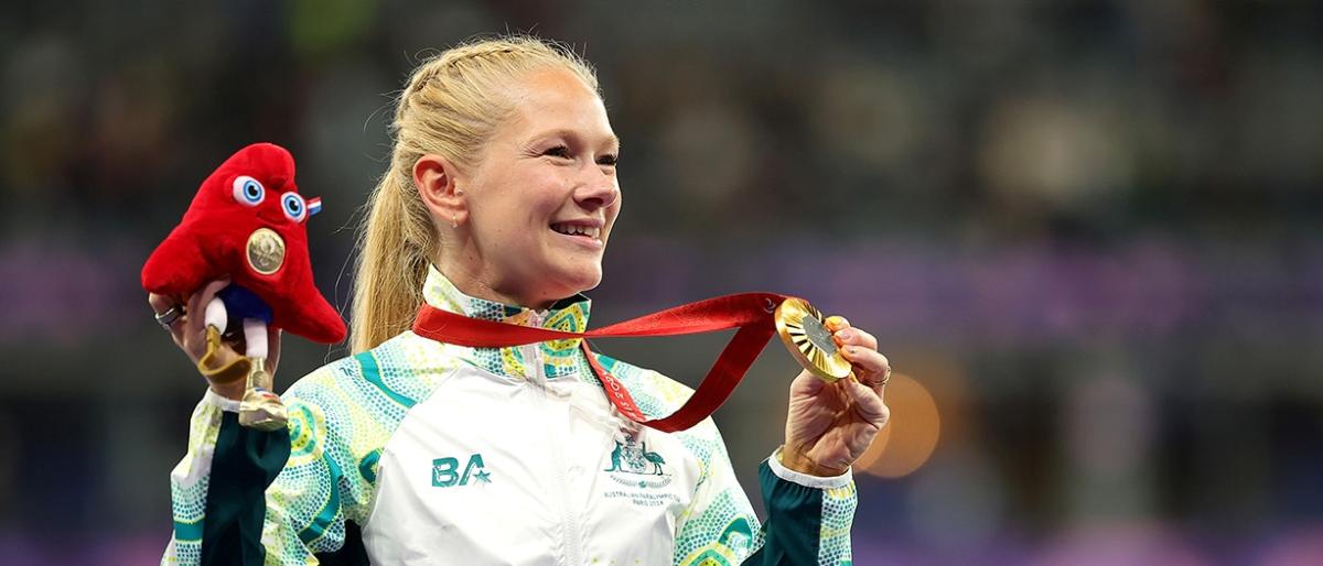 Vanessa Low reflects on one year since gold moment at Paris 2024 Paralympics