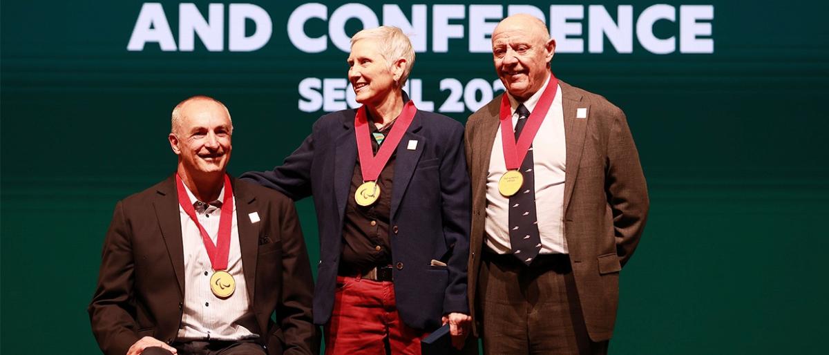 Paralympic Order presented to three outstanding recipients