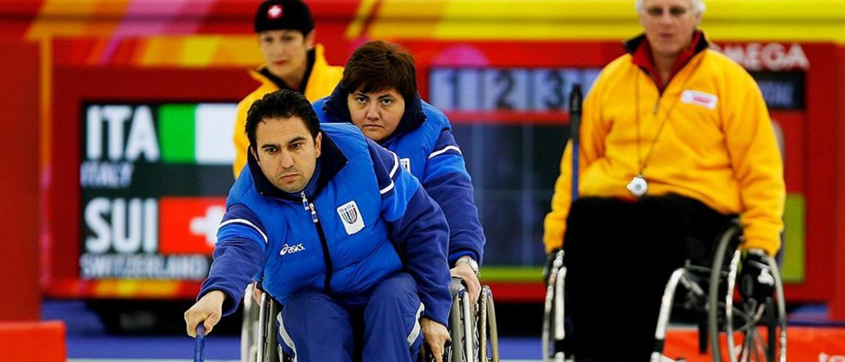 Italian wheelchair curler Egidio Marchese hopes for a double Paralympic fairytale