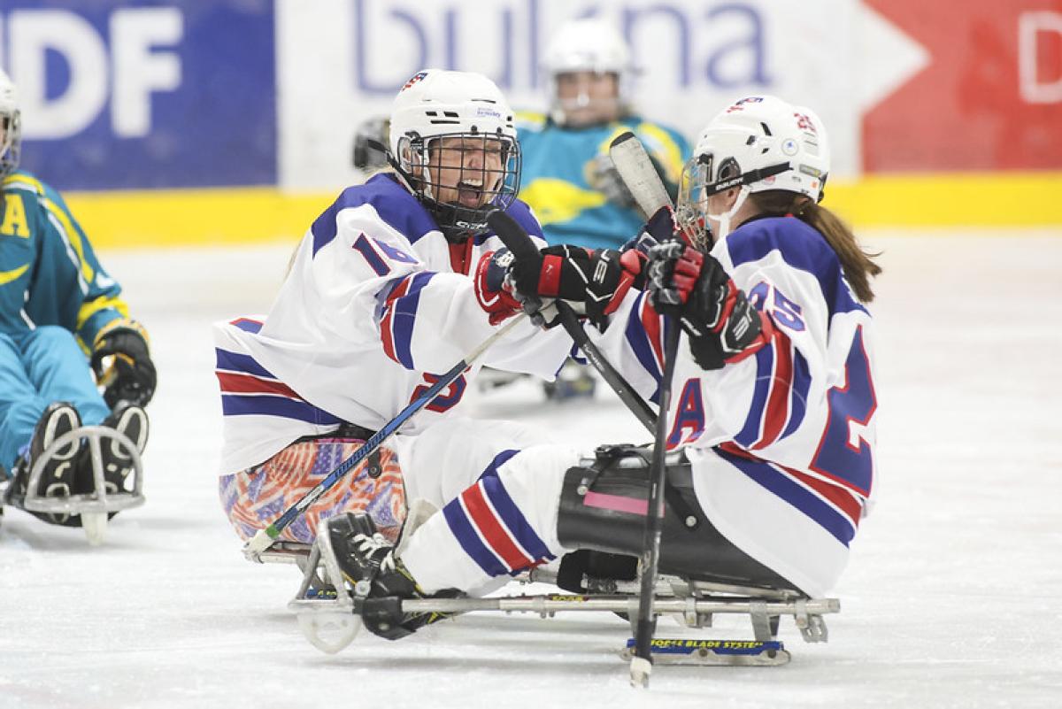 Monica Quimby, USA Para ice hockey player