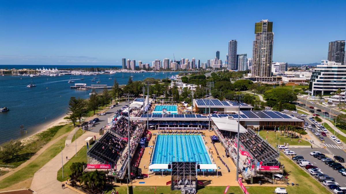 An overview of a venue 