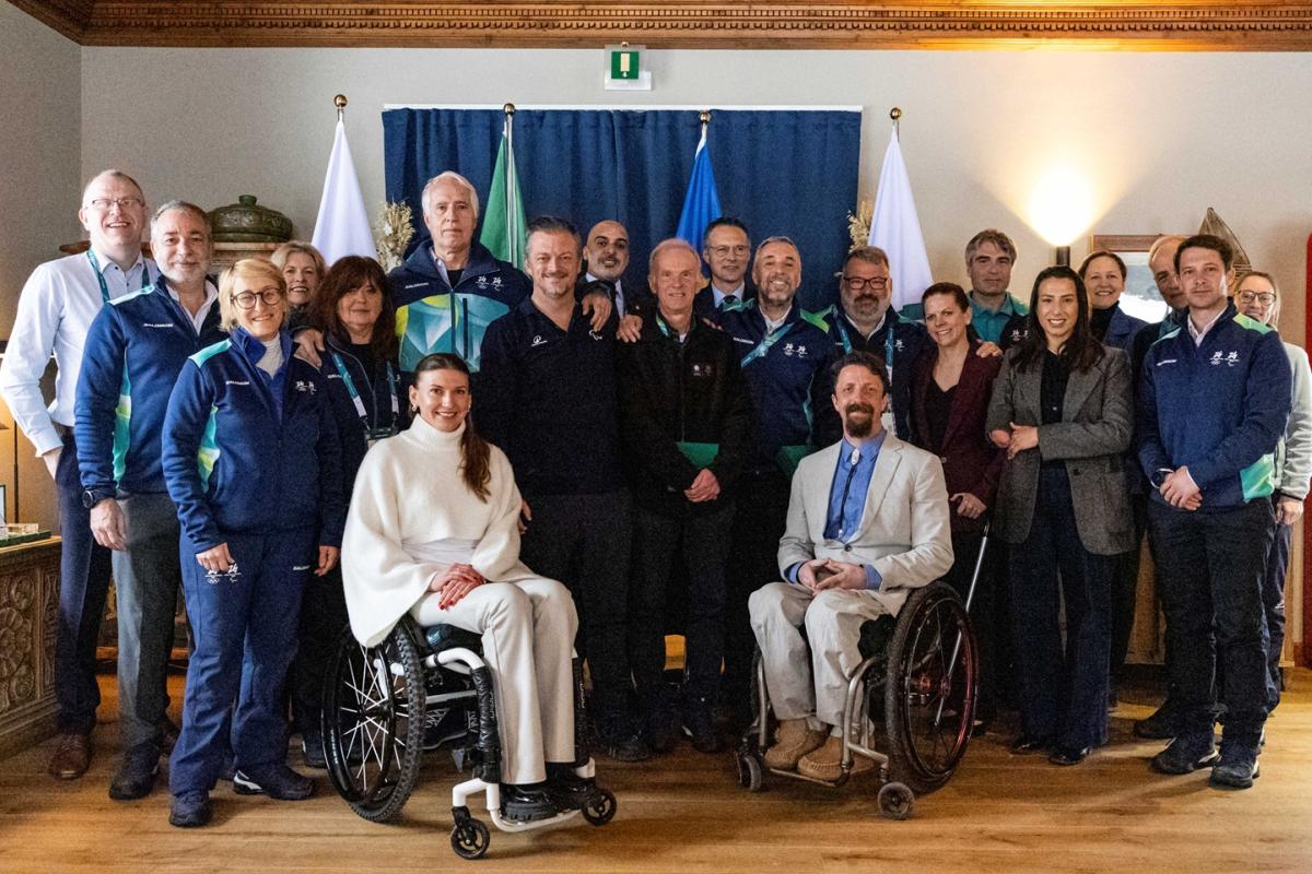IPC president recognises Milano Cortina 2026 Representatives